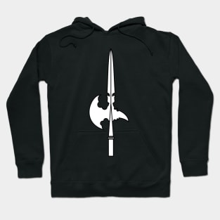 Halberd (white) Hoodie